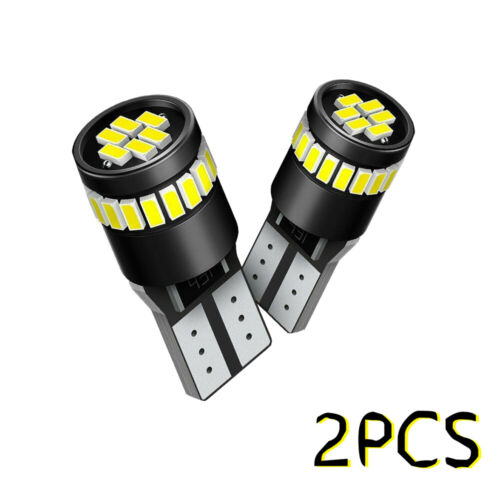 2x White T10 501 194 3014 W5W SMD 24 LED Car CANBUS Error Free Wedge Light Bulb - Picture 12 of 12