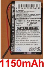 Batterie 1150mAh type PMTX Pour Palm Tungsten TX