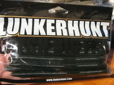 LunkerHunt 5" Lunker Stick Worms 10 Soft Plastic Fishing Baits / Leech