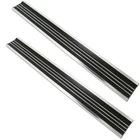 1968-1977 Corvette Door Sill Scuff Entry Plates Pair Set Good QUALITY Plate NEW
