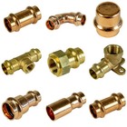 Kupfer Pressfitting V Kontur H2O