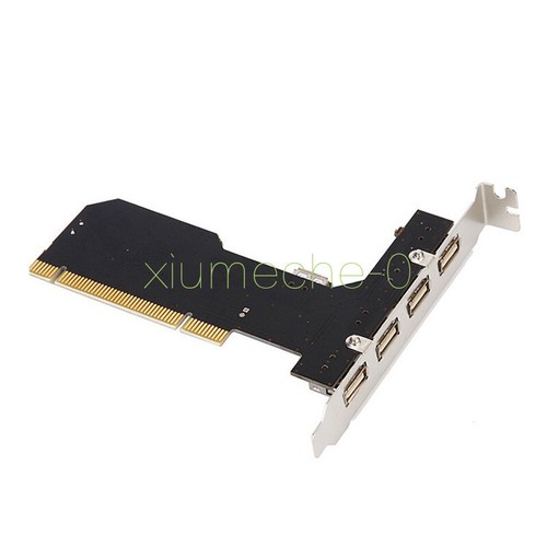 Module adaptateur contrôleur de carte concentrateur USB 2.0 PCI haute vitesse 480 Mbit/s 5 ports - Photo 4/4