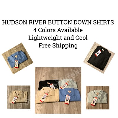 Hudson River Heritage Classics Men's Shirts Variety of Colors