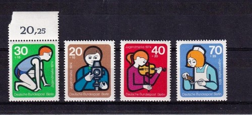 SA10a Germany Berlin 1974 Youth Hostel - Hobbies mint stamps