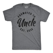 Camisetas divertidas para hombre promocionadas al tío 2026 sarcástico familia camiseta para hombre