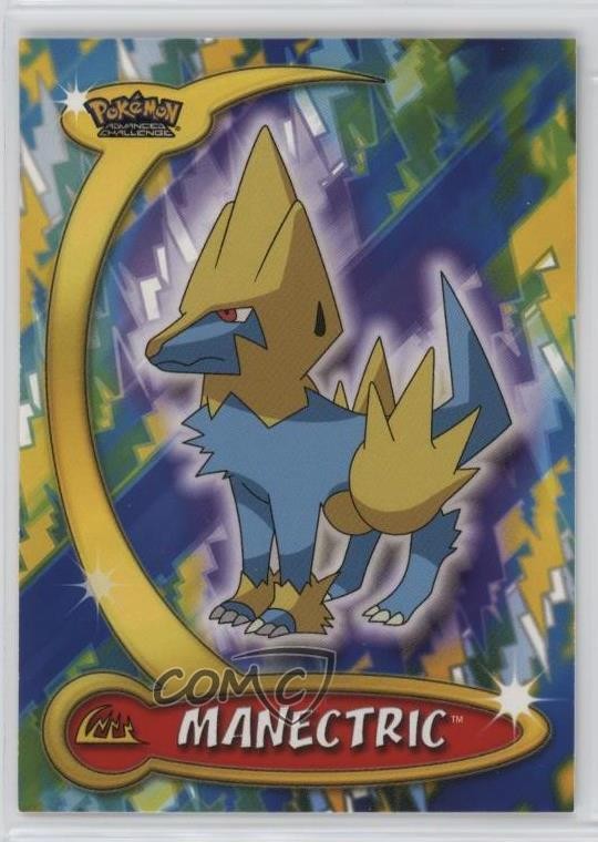 Manectric Topps Pokemon Advanced Challenge #42 2004