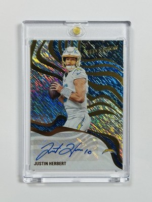 2025 PANINI REVOLUTION JUSTIN HERBERT #RSA-JHT STORM AUTO