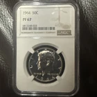1964 Kennedy half dollar NGC Graded PF 67