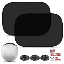 Car Window Shade for Baby 21"x14" , 21x14in 2 Semi-Transparent Darker Shades