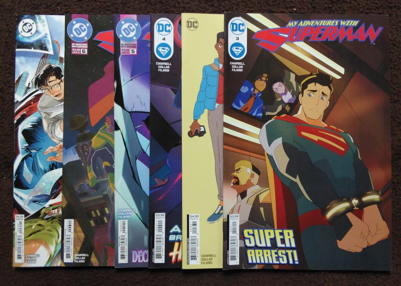 MY ADVENTURES WITH SUPERMAN #3-6 WITH VARIANTS COMIC SERIES PICK CHOOSE