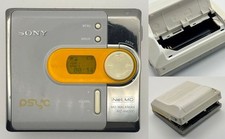 Sony MZ-N420D Psyc Net MD Walkman Portable Digital Music Player Silver  Orange