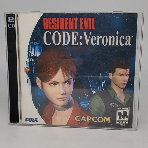 Resident Evil CODE Veronica Sega Dreamcast CIB w Manual Tested Working Good Cond