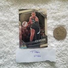 2025 Panini Prizm WNBA - A'ja Wilson #76 Silver Prizm