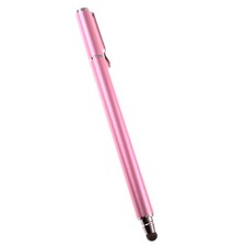 Pink Stylus Touch Screen Pen Fiber Tip Aluminum Lightweight for Smart Phones