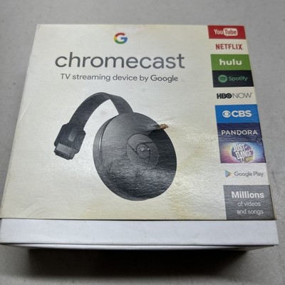 Google Chromecast (2nd Generation) HD Media Streamer - Black (GA3A00093-A14-Z01)