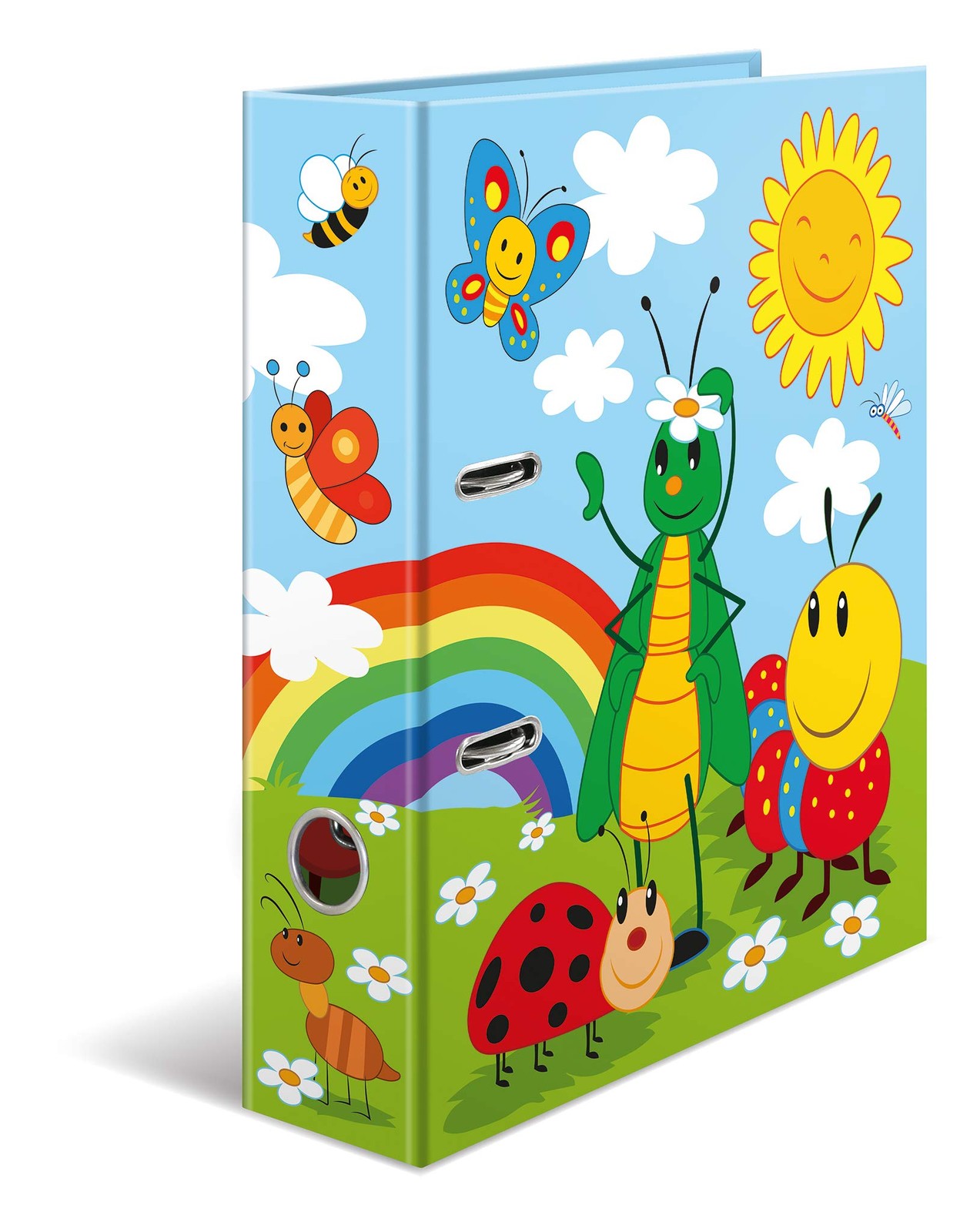 HERMA Lever Arch File Kindergarten with Frieda & Friends Motif, A4, 70 mm Spine,