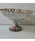 Vintage Floral Japan Pedestal Dish — photo 2