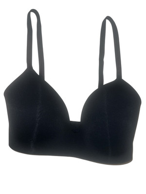 Adore Me Valory Lightly Lined Plunge Black Sz 32DDD Bra