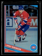 2013-14 O-Pee-Chee Black Rainbow Larry Robinson 086/100 Montreal Canadiens #29