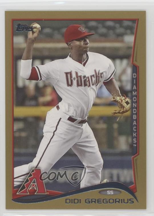 2014 Topps Gold 1666/2014 Didi Gregorius #562 y8p