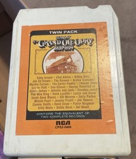 RCA Grand Ole Opry 1926-1974 Twin Pack 8-Track Contains Equivalent of Two Record