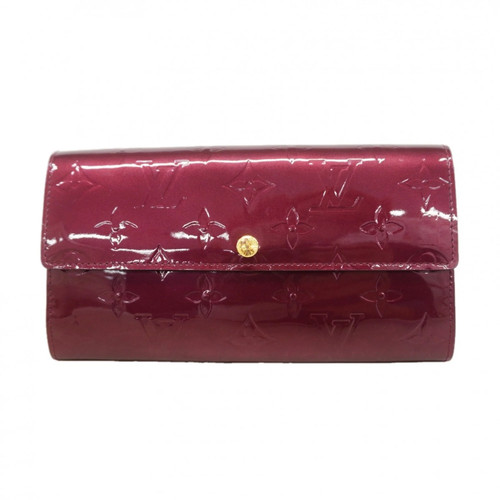Louis Vuitton Vernis Portefeuille Sarah Long Wallet M91765 Rose In... GZl1iqox
