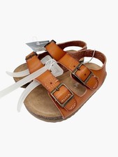 NEW Cat  Jack Toddler Reagan Footbed Sandals - Cognac - Size 5