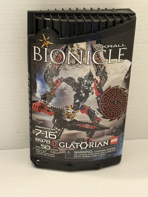 Lego Bionicle Glatorian Skrall 8978 Set Factory Sealed! Free Shipping
