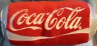 Collectible Vintage Coca-Cola Plush Pillow that looks like a soda can.