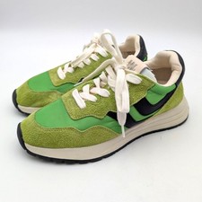 Steve Madden Burst Lace-Up Sneaker Shoes Women's Green Multi Size US7.5M EU38