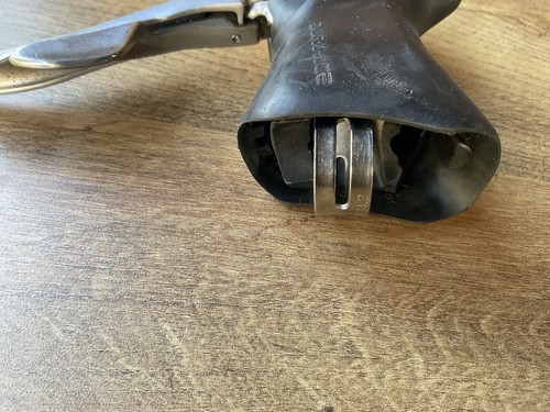 Shimano Dura Ace 7703 ST-7703LEFT/FRONT Double/Triple Shifter Nice - Picture 7 of 8