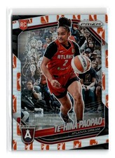 Te-Hina Paopao 2025 Panini Prizm WNBA WNBA Logo Prizms #61 Atlanta Dream
