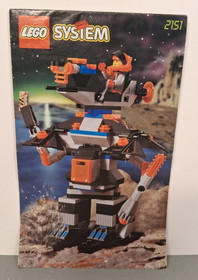 Lego Space Roboforce 2151 Robo Raider Set (1997): 100% Complete w/Instructions