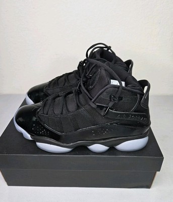 Jordan 6 Rings Retro Men Size 9 Concord Patent Leather Basketball 322992-011