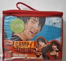 Disney CAMP ROCK Jonas Brothers Twin Sheet Set (#EB6TR-0434)