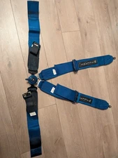Willans Race car harness  Blue