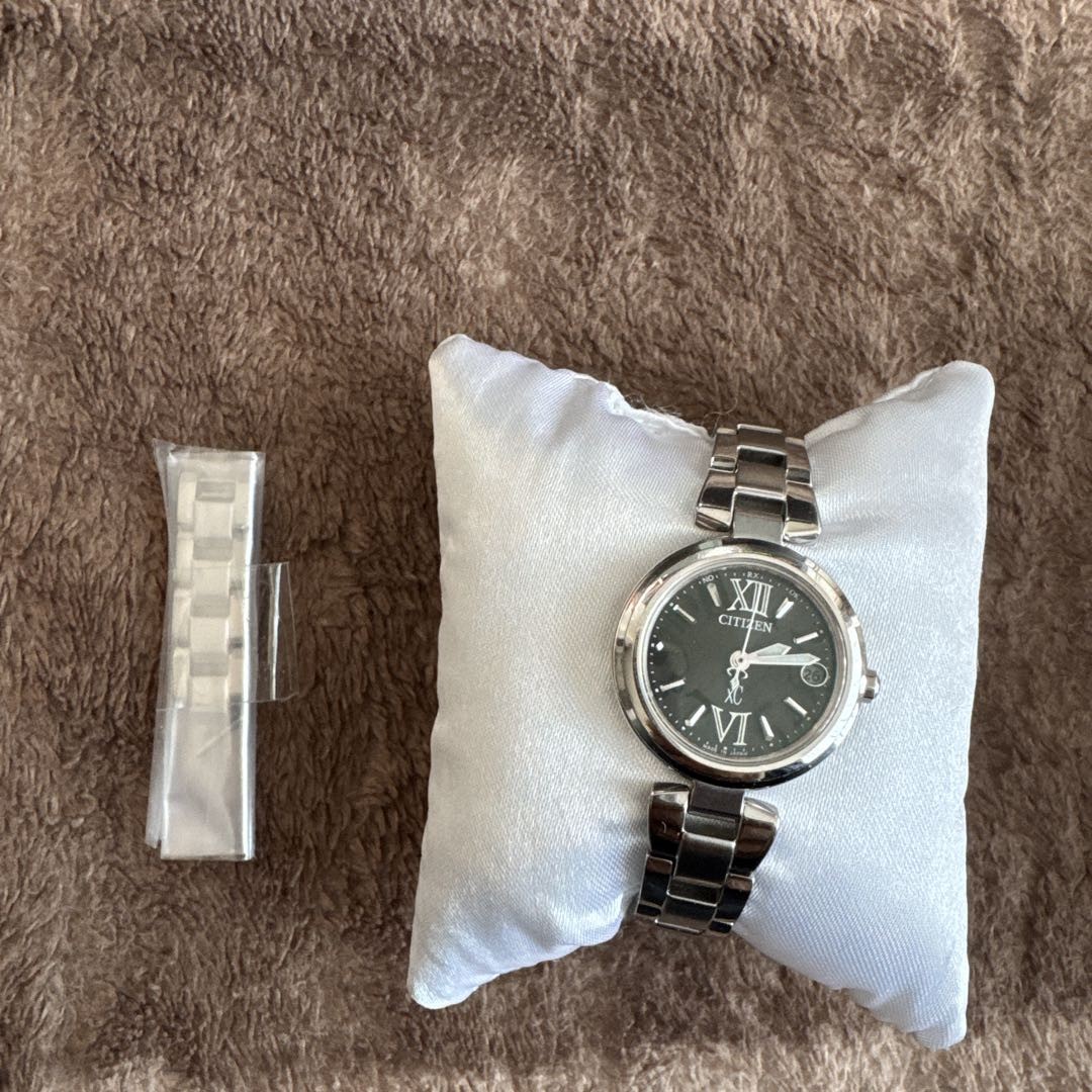 CITIZEN　XC　H058-T021158　Eco-Drive　Mイ-099 Citizen Xc H058-T021158 Analog Solar Women Watch Blk Vintage