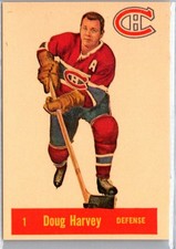 1957-58 Parkhurst - Doug Harvey #1 PR-40 Reprint