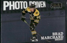2022-23 O-Pee-Chee Platinum #PD-6 Brad Marchand Pee-Chee Platinum - Photo Driven