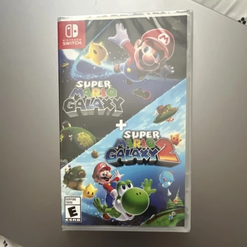 New ListingNintendo Super Mario Galaxy + Galaxy 2 Switch Platformer brand new sealed