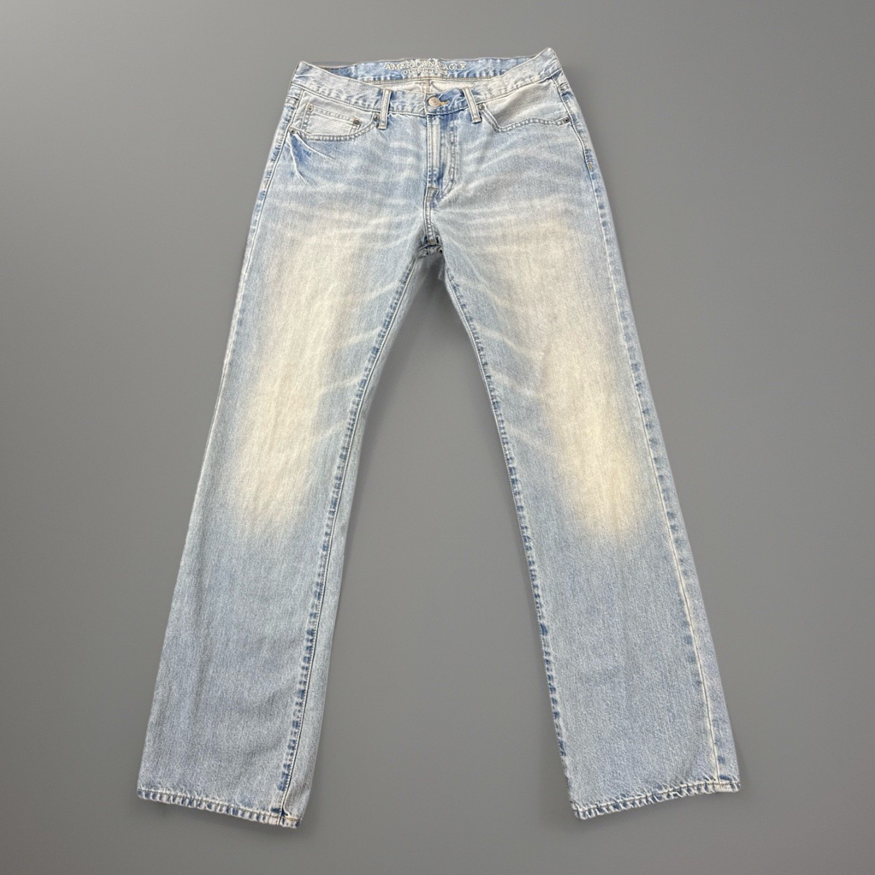 S 32x34 Light Wash Y2k Denim