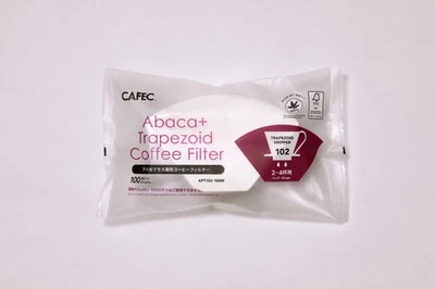 Cafec Abaca+ Trapez Filterpapier Konvolut 3 Stück