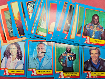 The A-Team by Topps 1983 - U Pick the cards U Want - all cards NRMT