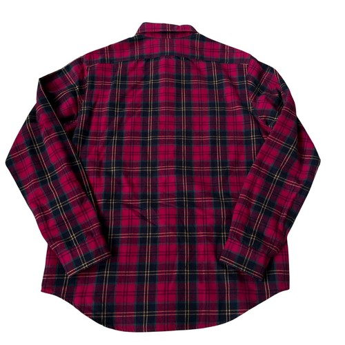 Polo Ralph Lauren Hemd kariert Knopfleiste Flanell Arbeitshemd Größe Medium $ 125 - Bild 9 von 9