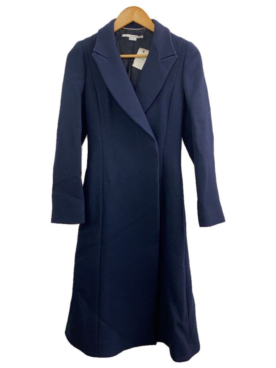 ALTRA Cappotto giacca lunga Stella McCartney altro 36 lana blu navy tinta unita