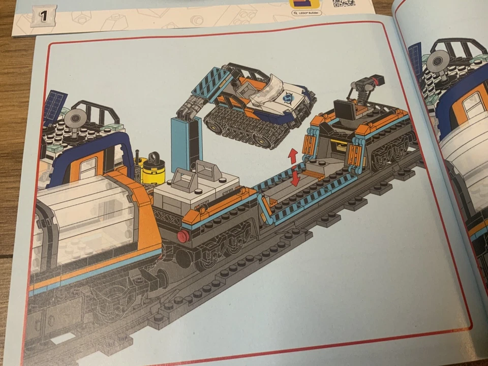 Lego train 60470 explorer artic snow cargo train carriage BRAND NEW !! - Image 3 of 4
