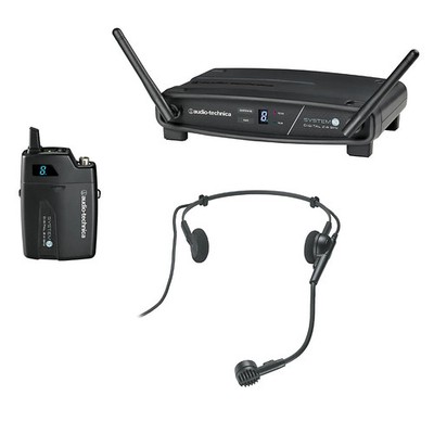 Audio-Technica System 10 2.4GHz Digital Wireless Headset System w/ PRO-8HECW
