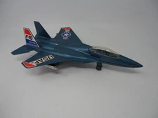 Vintage 80's Processed Plastic Co Tim Mee Toy Strike Eagle F-15 Fighter Jet 0822