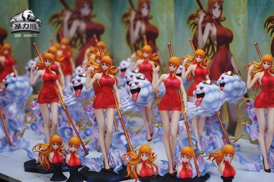 Nami Bear Studio One Piece Resin Figurine Statue DX version