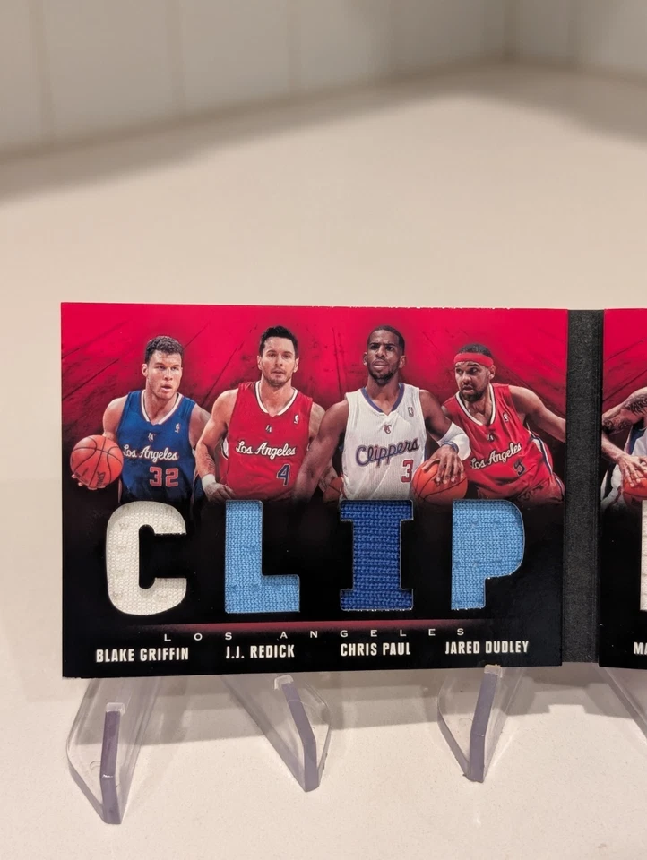 Folleto de parches Panini Preferred LA Clippers 2013 CP3/Blake Griffin + Más Foto 2 de 4
